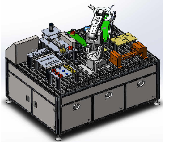 工業(yè)機(jī)器人多功能實(shí)訓(xùn)工作站