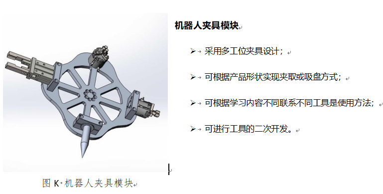 工業(yè)機(jī)器人多功能實(shí)訓(xùn)工作站